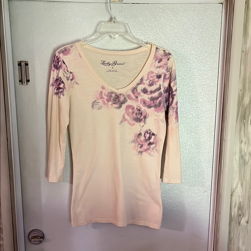 Lucky Brand Women's Floral Top